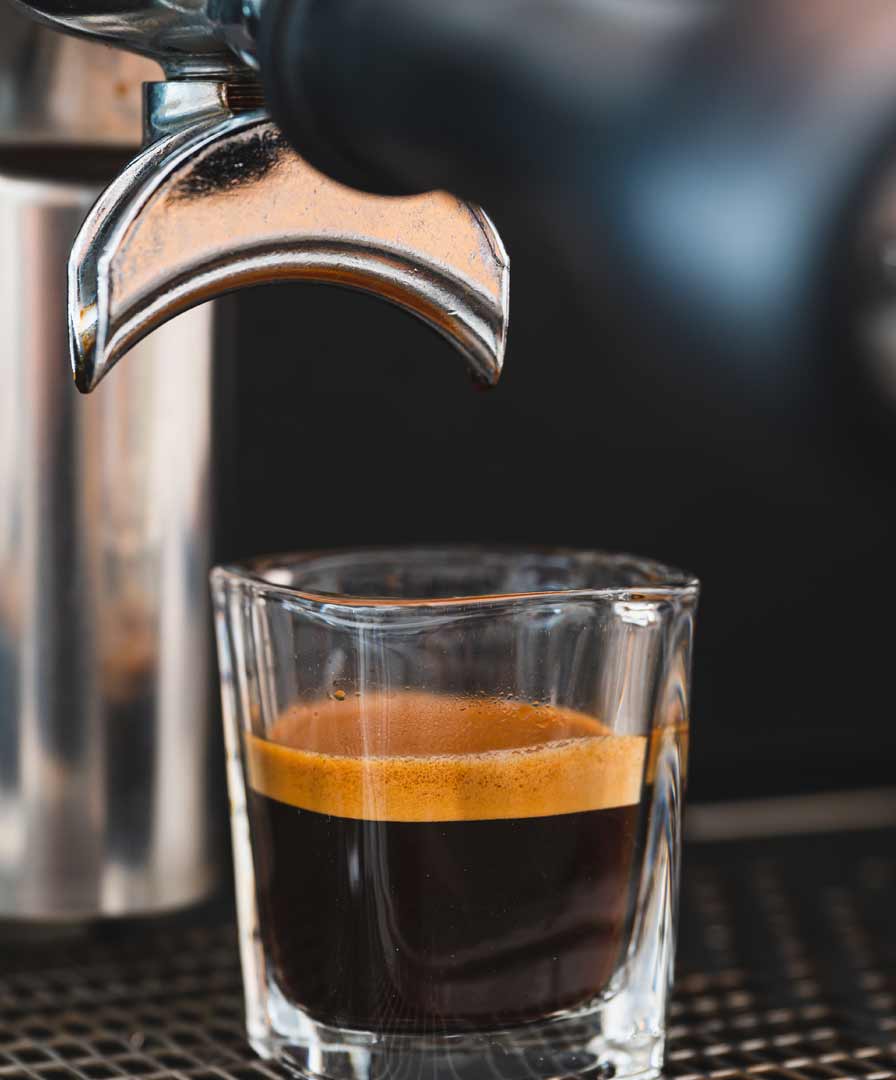 Preparacion de cafe espresso